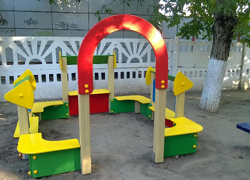 Песочный дворик "Крепость-2"