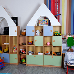 Стеллаж-домик